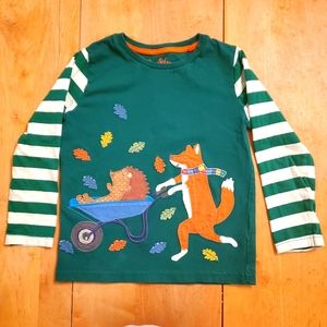 Mini Boden Unisex Kids Long Sleeve Tee